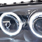 Faro Diurno Led Drl Look Bmw Serie 1 E81 / E87 04- Negro Lights > Headlights