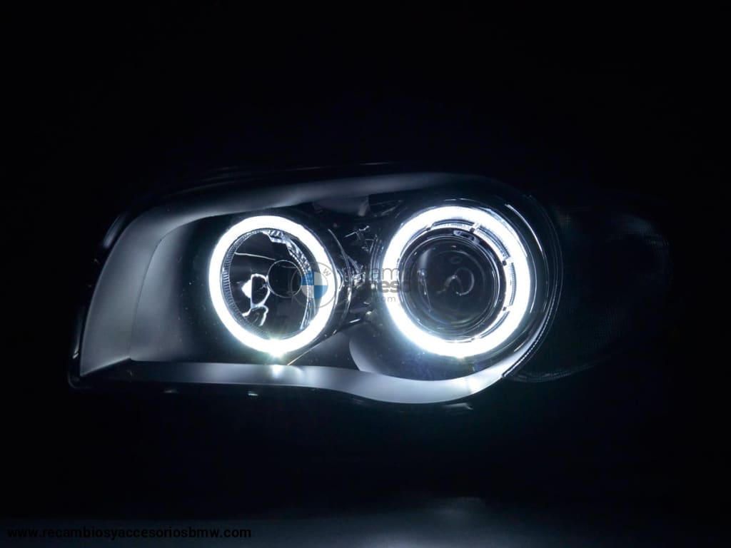 Faro Diurno Led Drl Look Bmw Serie 1 E81 / E87 04- Negro Lights > Headlights