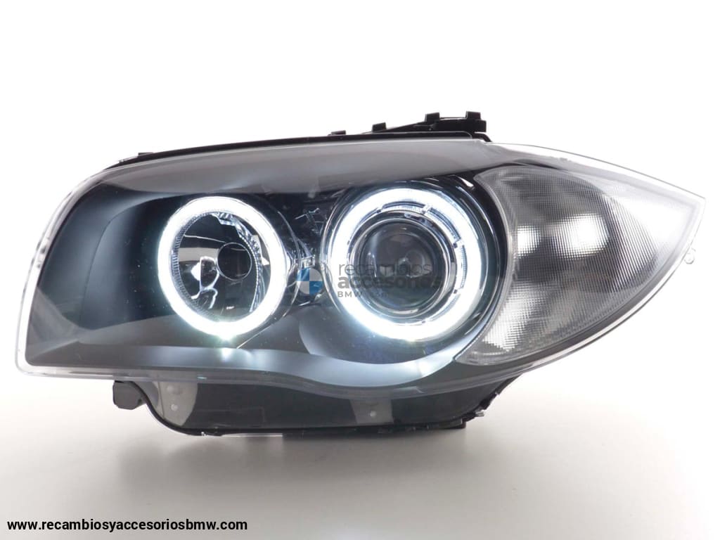 Faro Diurno Led Drl Look Bmw Serie 1 E81 / E87 04- Negro Lights > Headlights