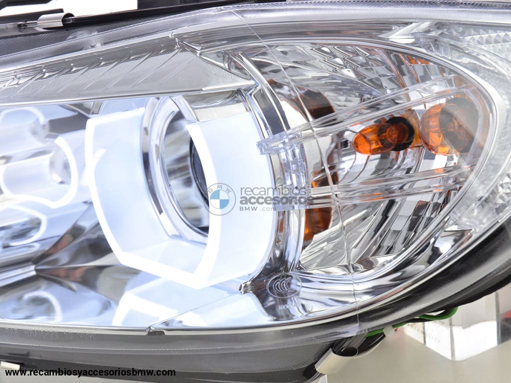 Faros Delanteros Led Drl Look Bmw Serie 3 E90 / E91 05-08 Cromado Lights > Headlights