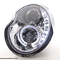 Faro De Luz Diurna Led Drl Look Mini Cooper Tipo R50 01-06 Cromo Lights > Headlights