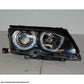 Faros Delanteros Ojos De Angel Bmw E46 ’02/’05 4P. Elect. Black Delanteros