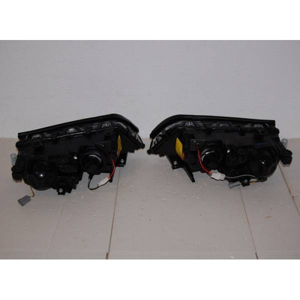 Faros Delanteros Ojos De Angel Bmw E46 ’02/’05 4P. Elect. Black Delanteros