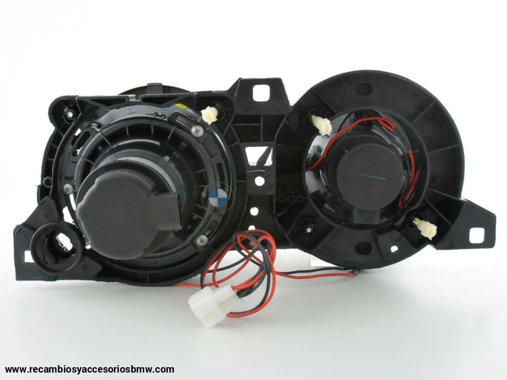 Juego De Faros Angel Eyes Bmw 3Er Tipo E30 2/4 Puertas. 87-91 Negro Lights > Headlights