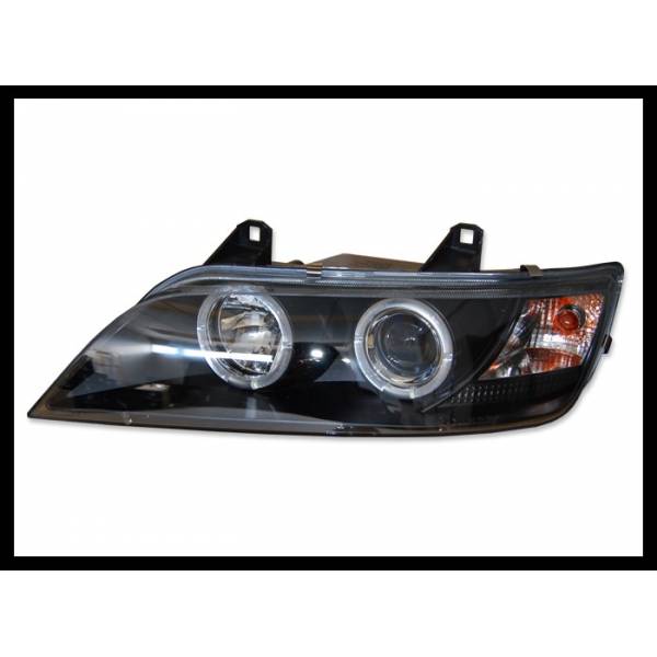 Faros Delanteros Ojos De Angel Bmw Z3 ’96 Black Elect. Delanteros