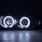 Juego De Faros Angel Eyes Ccfl Bmw Serie 3 E36 Coupe / Cabrio 92-98 Negro Lights > Headlights