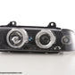 Juego De Faros Angel Eyes Ccfl Bmw Serie 3 E36 Coupe / Cabrio 92-98 Negro Lights > Headlights