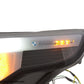 Juego De Faros Delanteros Xenon Angel Eyes Led Bmw Serie 5 E60 / E61 05-08 Negro Para Volante A La