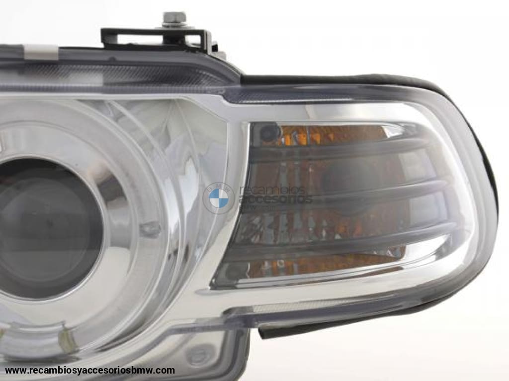 Juego De Faros Xenón Bmw Serie 7 Tipo E38 99-02 Cromado Lights > Headlights