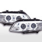 Juego De Faros Delanteros Xenon Daylight Ccfl Drl Look Bmw X5 E53 03-06 Cromado Lights > Headlights