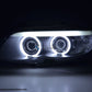 Juego De Faros Delanteros Xenon Daylight Ccfl Drl Look Bmw X5 E53 03-06 Negro Lights > Headlights