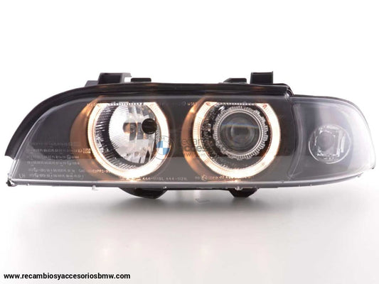 Faros Delanteros Xenon Ojos De Angel Bmw Serie 5 E39 95-00 Negro Lights > Headlights