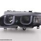 Faros De Ojo Ángel Bmw Serie 3 E46 Limo / Touring 02-05 Negro Lights > Headlights