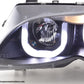 Faros De Ojo Ángel Bmw Serie 3 E46 Limo / Touring 02-05 Negro Para Volante A La Derecha Lights >