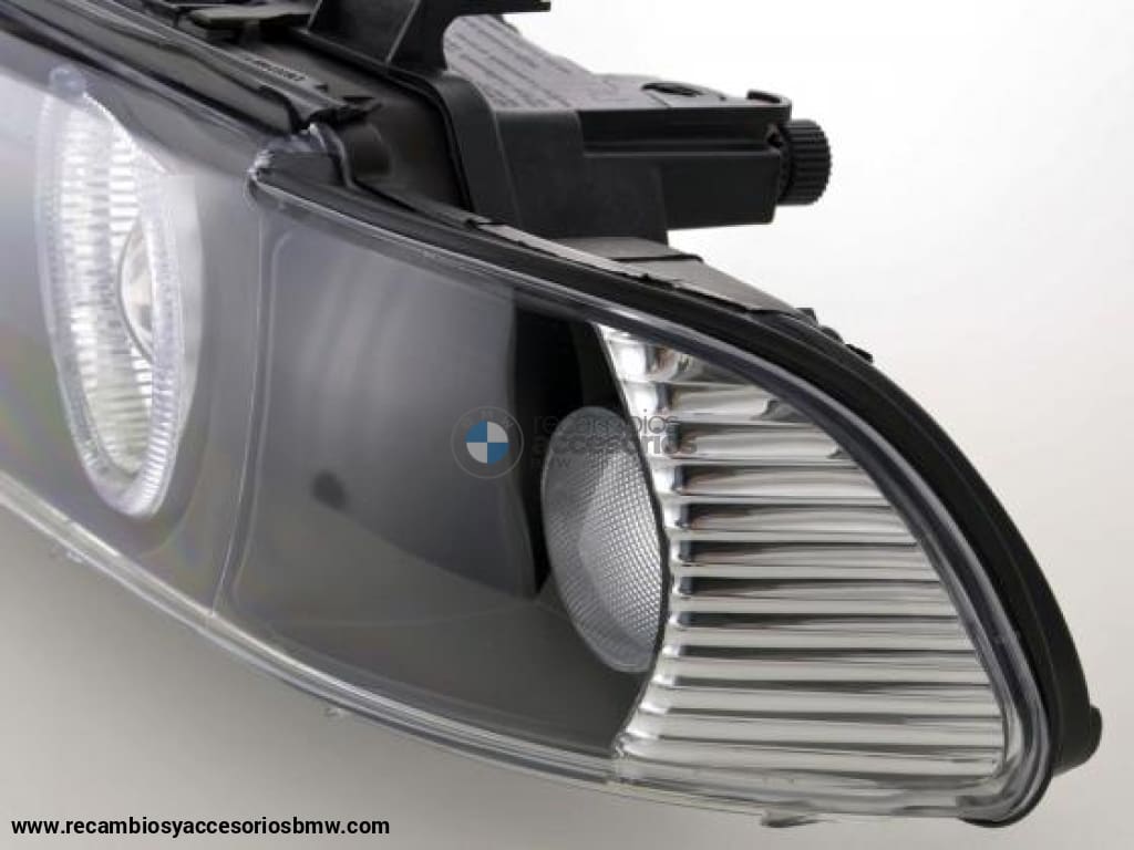 Faros Xenon Angel Eyes Bmw Serie 5 E39 95-00 Negro Lights > Headlights