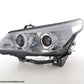 Faros Xenón Angel Eyes Ccfl Bmw 5Er E60 / E61 05-08 Cromado Lights > Headlights