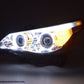 Faros Xenón Angel Eyes Ccfl Bmw 5Er E60 / E61 05-08 Cromado Lights > Headlights