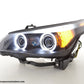 Faros Xenon Ojos De Angel Ccfl Bmw Serie 5 E60 / E61 03-04 Negro Lights > Headlights