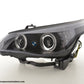 Faros Xenon Ojos De Angel Ccfl Bmw Serie 5 E60 / E61 03-04 Negro Lights > Headlights