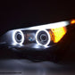 Faros Xenon Ojos De Angel Ccfl Bmw Serie 5 E60 / E61 03-04 Negro Lights > Headlights