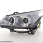 Faros Xenon Angel Eyes Led Bmw Serie 5 E60 / E61 03-04 Cromo Lights > Headlights