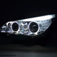 Faros Xenon Angel Eyes Led Bmw Serie 5 E60 / E61 03-04 Cromo Lights > Headlights