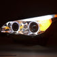 Faros Xenon Angel Eyes Led Bmw Serie 5 E60 / E61 03-04 Cromo Lights > Headlights