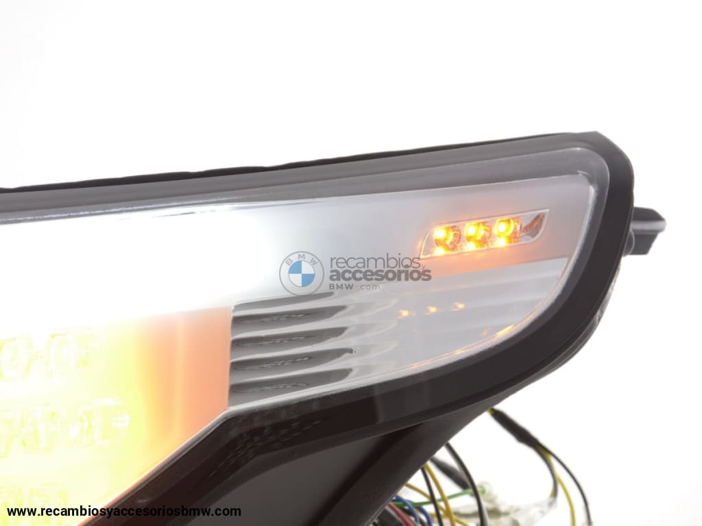 Faros Xenon Angel Eyes Led Bmw Serie 5 E60 / E61 03-04 Cromo Lights > Headlights