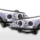 Faros Xenón Angel Eyes Led Bmw Serie 5 E60 / E61 05-07 Cromado Lights > Headlights