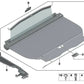 Right bracket for BMW 5 Series F11, F11N, X3 F25 (OEM 51479168474). Original BMW