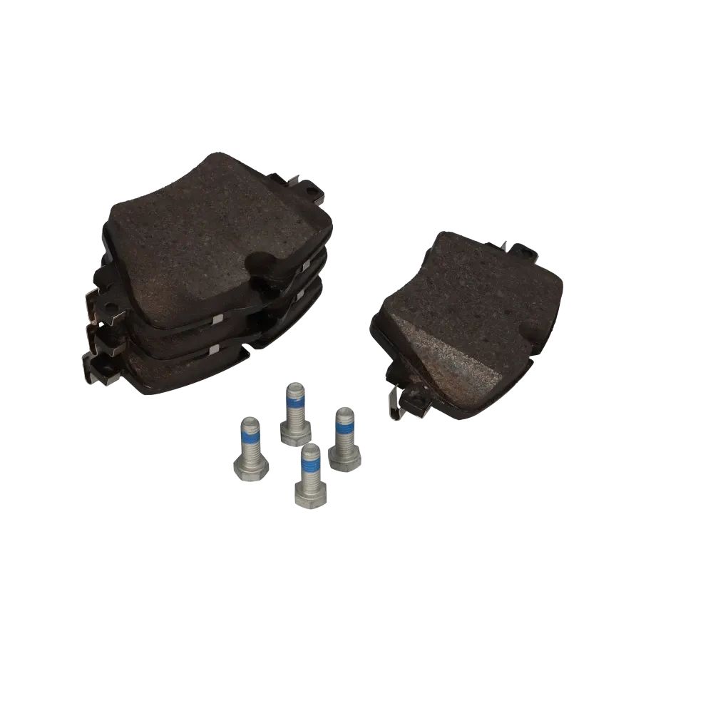 Asbestos-free brake pad repair kit for BMW 5 Series G30, G31, G38 and X3 G01, G08 and X4 G02 (OEM 34106884492). Genuine BMW