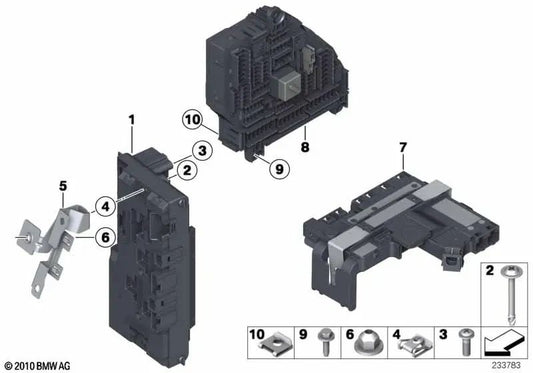 Distribuidor de corriente delantero para BMW F25 (OEM 61149259467). Original BMW