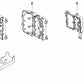 Soporte de conexión para BMW Serie 7 E38 (OEM 61108365529). Original BMW