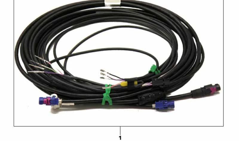 Módulo de cableado de reparación Flexray para BMW F01, F02, F04 (OEM 61119197450). Original BMW