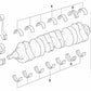 Casquillo de guía blanco para BMW E21, E30, E36, E46, E12, E28, E34, E39, E38, E85, E86 (OEM 11211706831). Original BMW