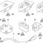 Interruptor Deportivo para BMW Z4 E85 (OEM 61316915010). Original BMW