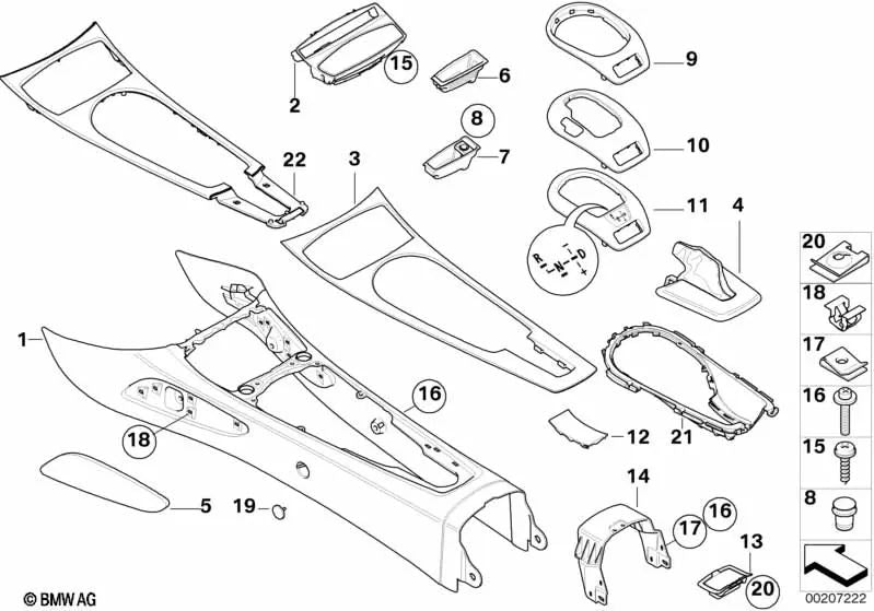 Revestimiento de cuero izquierdo para BMW Z4 E85, E86 (OEM 51167114401). Original BMW