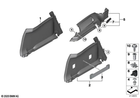 Tensioner belt for BMW i I01, I01N (OEM 51477400491). Genuine BMW