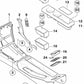 Embellecedor interruptor trasero para varios modelos/series de BMW (OEM 51168398470). Original BMW.