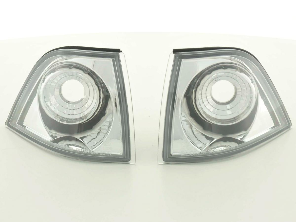 Juego De Intermitentes Delanteros Bmw Serie 3 Coupé/descapotable E36 91-98 Cromo Lights >