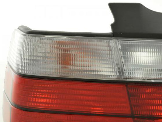 Juego De Luces Traseras Bmw Serie 3 Limo Tipo E36 91-98 Rojo / Blanco Lights > Rear/tail Lights