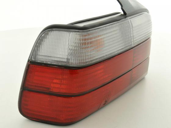 Juego De Luces Traseras Bmw Serie 3 Limo Tipo E36 91-98 Rojo / Blanco Lights > Rear/tail Lights