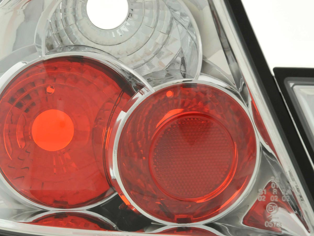 Headlights rear lights BMW 3 Series Coupe E46 99-02 chrome