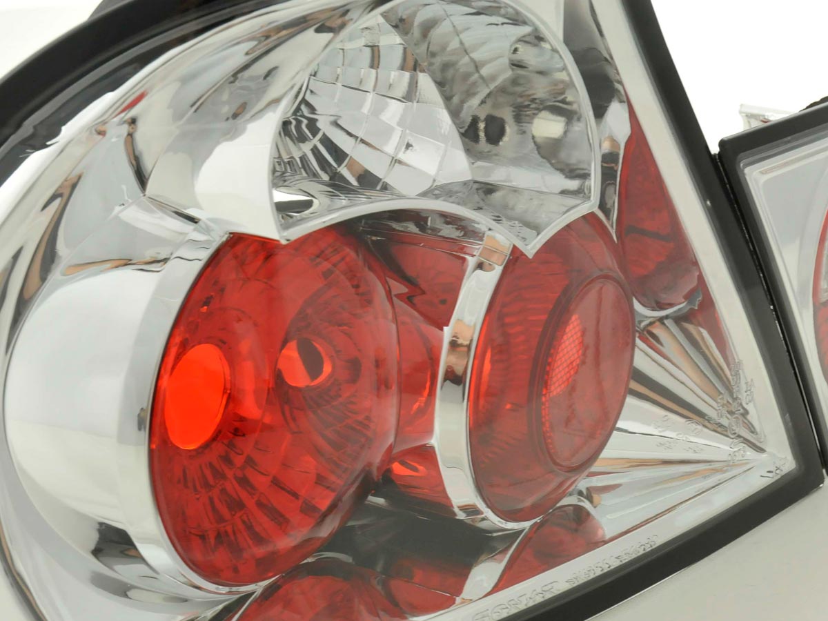 Headlights rear lights BMW 3 Series Coupe E46 99-02 chrome