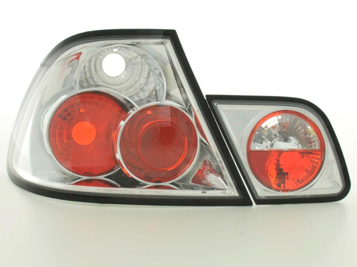 Pilotos Traseros Bmw Serie 3 Coupé E46 99-02 Cromo Lights > Rear/tail Lights