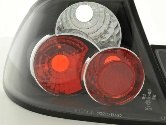 BMW 3 Series Coupe E46 97-02 taillights black