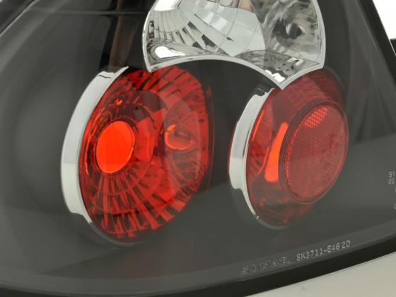 Juego De Luces Traseras Bmw Serie 3 Coupé Tipo E46 97-02 Negro Lights > Rear/tail Lights