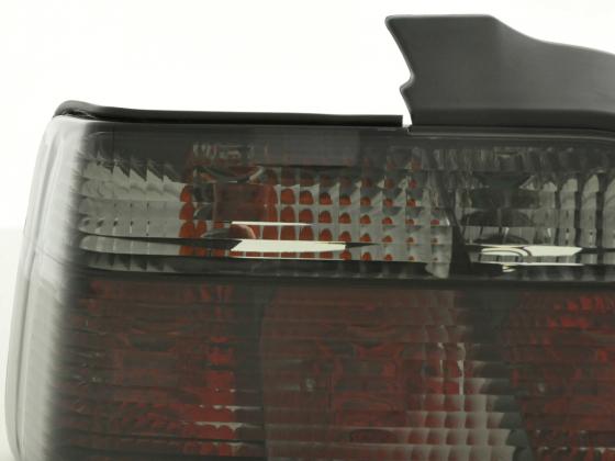 BMW 3 Series Sedan Type E36 91-98 taillights black color