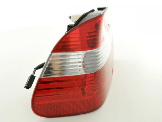 Juego De Luces Traseras Bmw Serie 3 Limo Tipo E46 98-01 Blanco / Rojo Lights > Rear/tail Lights