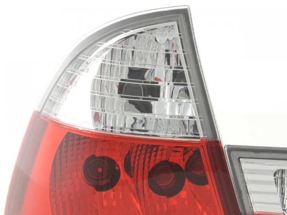 Pilotos Traseros Bmw Serie 3 Touring E46 99-02 Blanco / Rojo Lights > Rear/Tail Lights